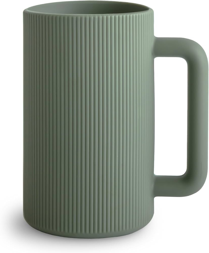 mushie Baby Bath Rinse Cup | 100% Food Grade Silicone | Shampoo & Body Washing Rinser Cup for Kid... | Amazon (US)