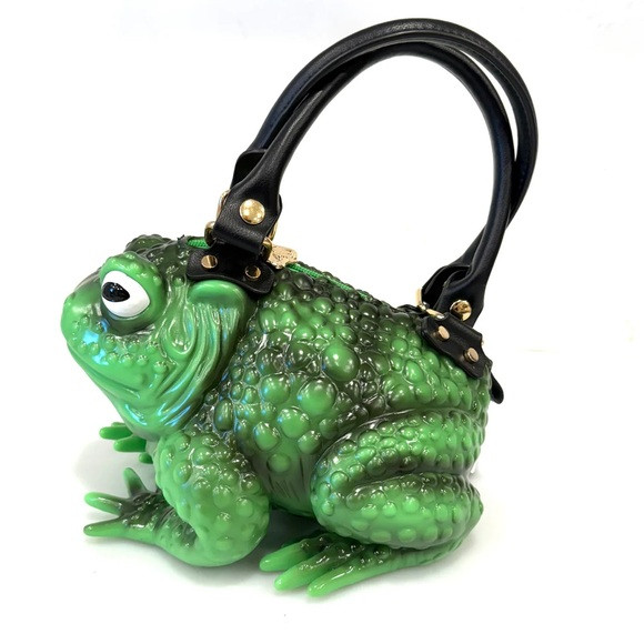 Restocked! Original Windy Willow Green Glow Frog Toad Whimsical Handbag | Poshmark