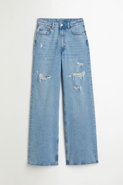 Wide High Jeans | H&M (US + CA)