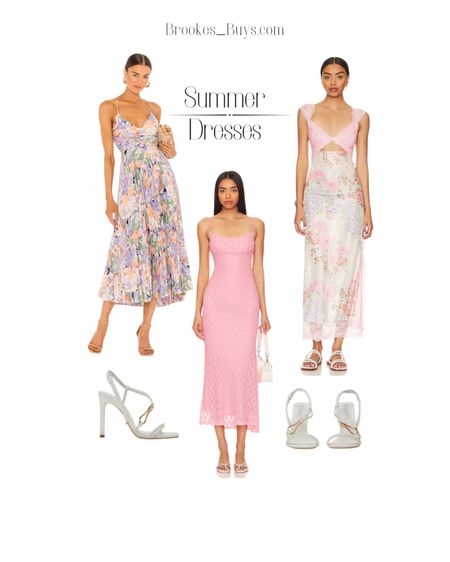 I love these romantic dresses for summer. These shoes with the gold buckle are so cute!  #weddingguestdress. #summerdress #floraldress


#LTKShoeCrush #LTKU #LTKWedding