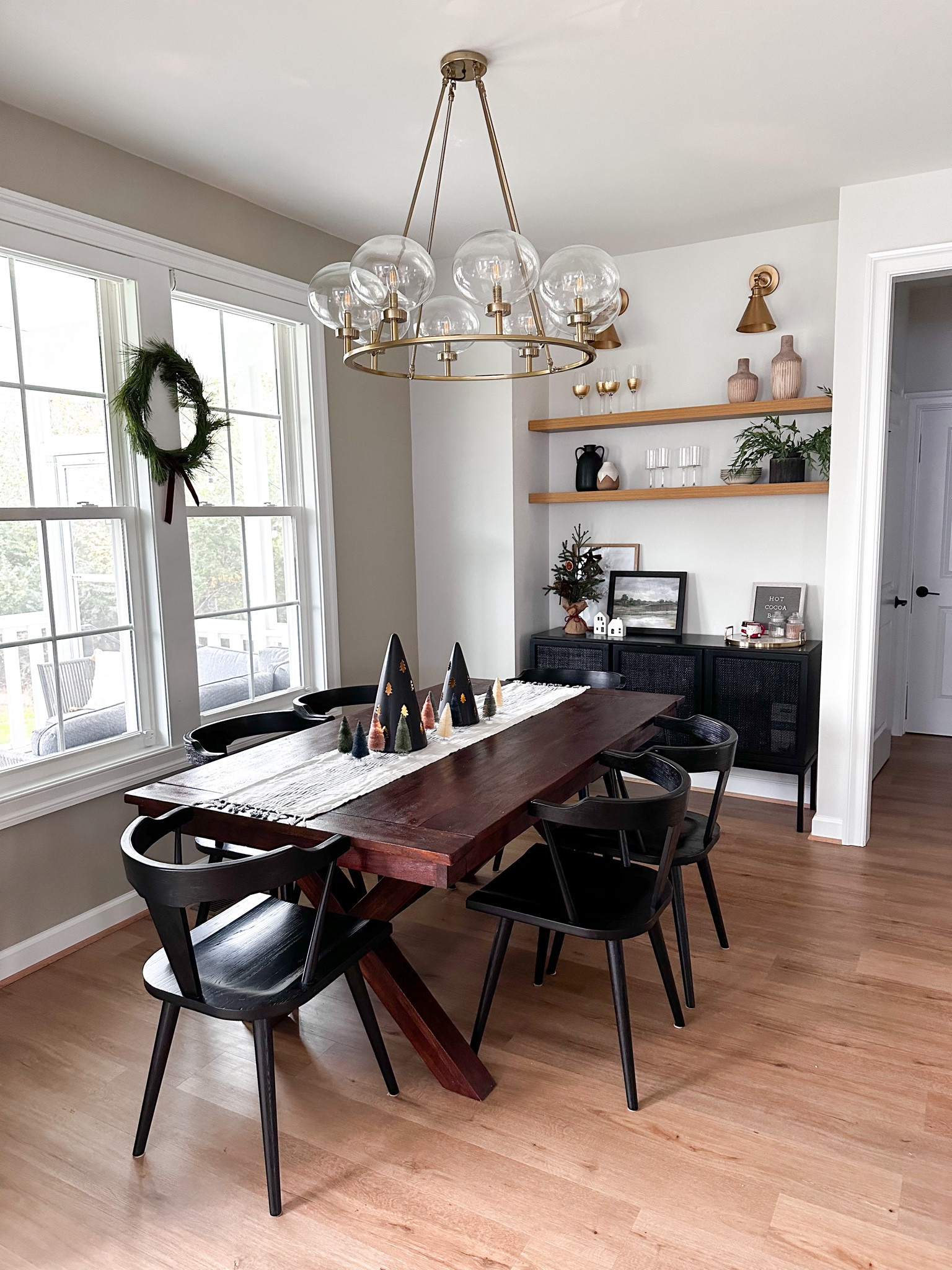 Dining room is ready for some cookie decorating 🎄⭐️🎅🏼🦌

#LTKSeasonal #LTKfindsunder50 #LTKhome