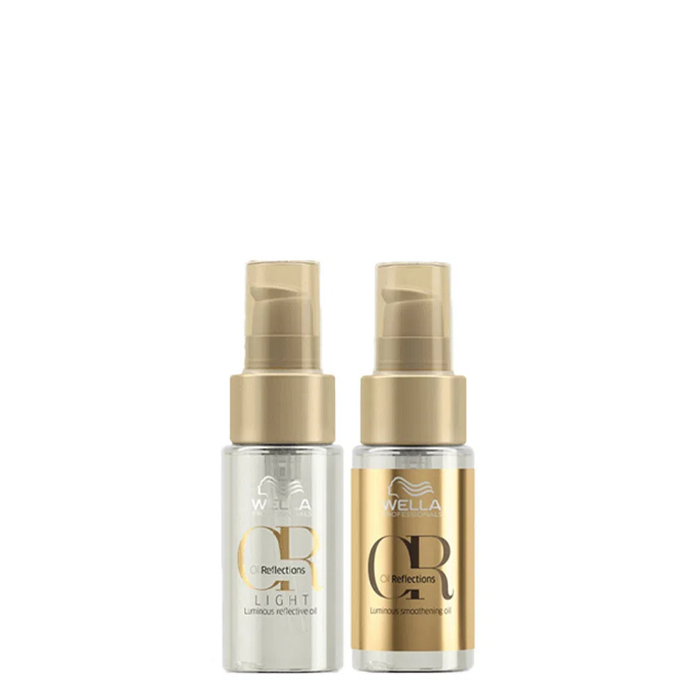 Kit Wella Professionals Oil Reflections - Óleo 30 ml + Óleo Light 30 ml - AMOBELEZA - Produtos ... | Amobeleza (BR)