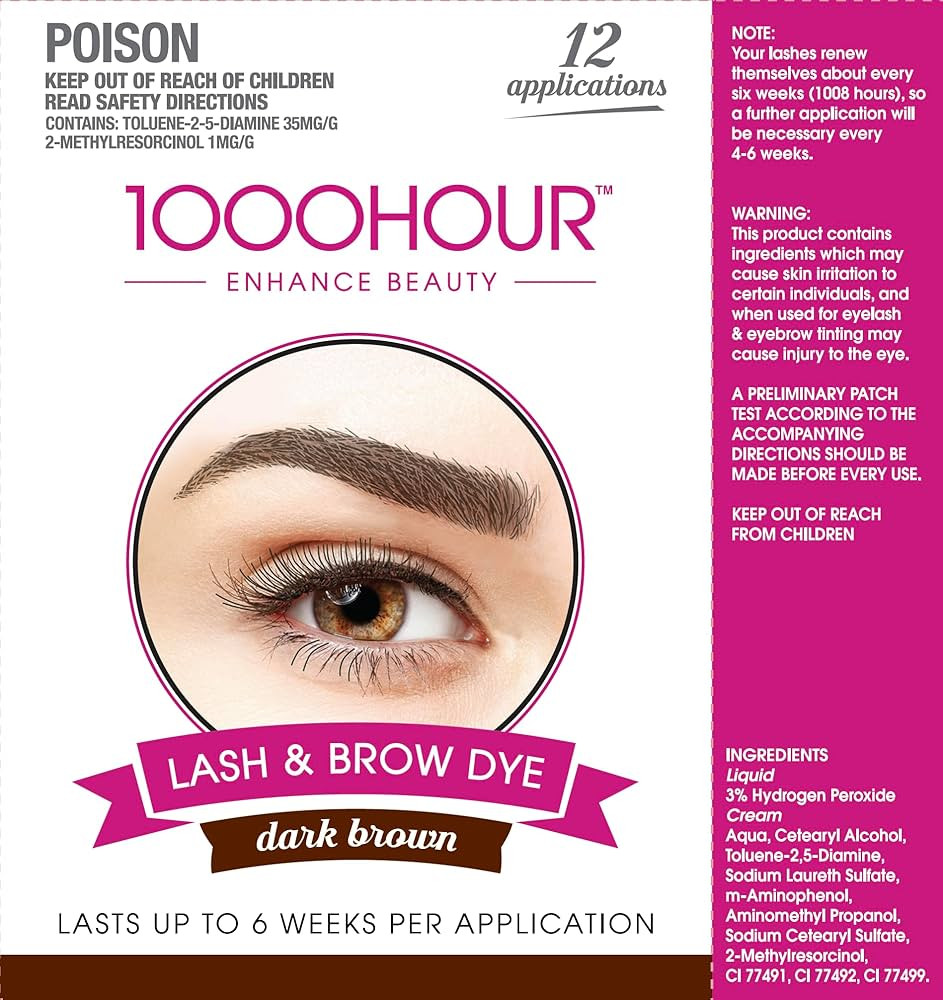 1000 Hour Professional Formula Lash & Brow Kit - Defined Brows with a Long-Lasting Formula with E... | Amazon (US)