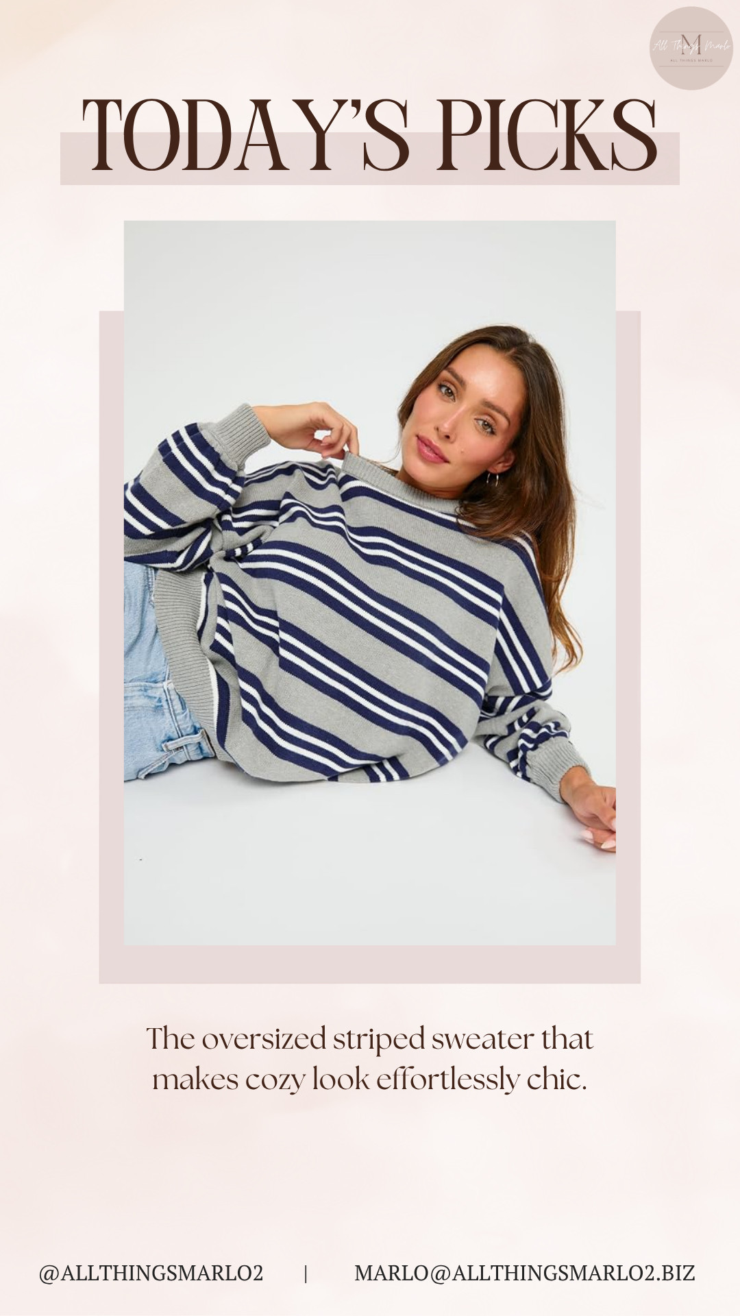 The oversized striped sweater that makes cozy look effortlessly chic. 

 #LTKSeasonal #LTKWorkwear #LTKTravel