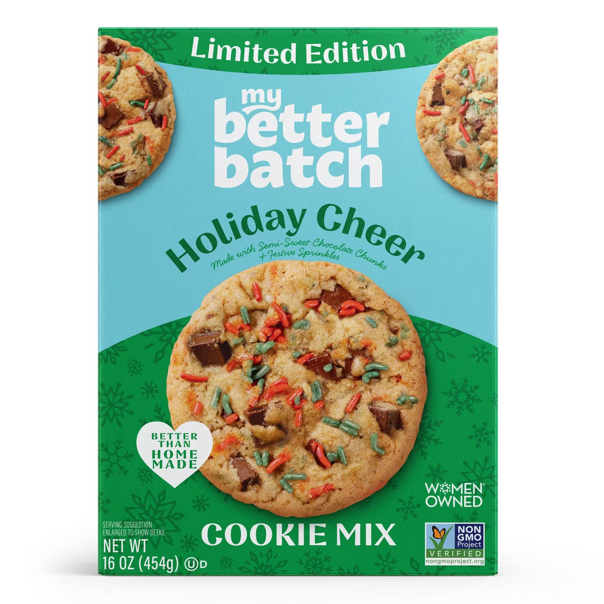 My Better Batch Holiday Cheer Cookie Mix - 16oz | Target