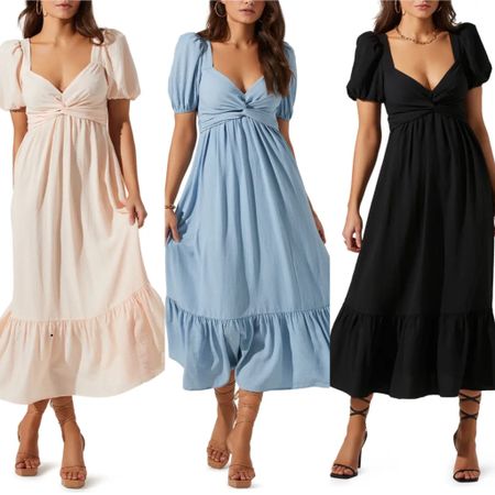 The most gorgeous spring dress that comes in 3 colors under $100! 

#LTKFind #LTKstyletip #LTKunder100