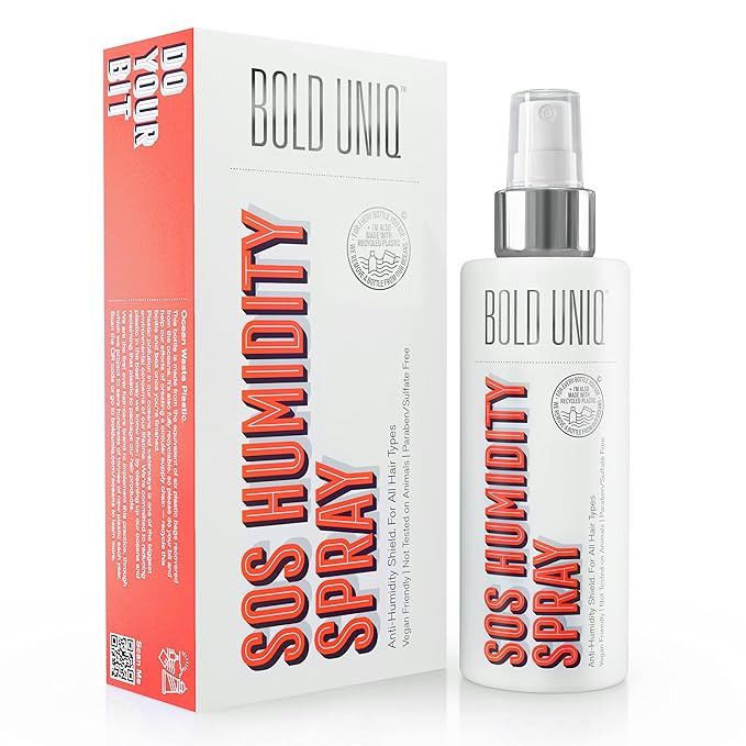 BOLD UNIQ Anti-Humidity Spray - Leave-in Product - Heat Activated Treatment for Static Control - ... | Amazon (US)