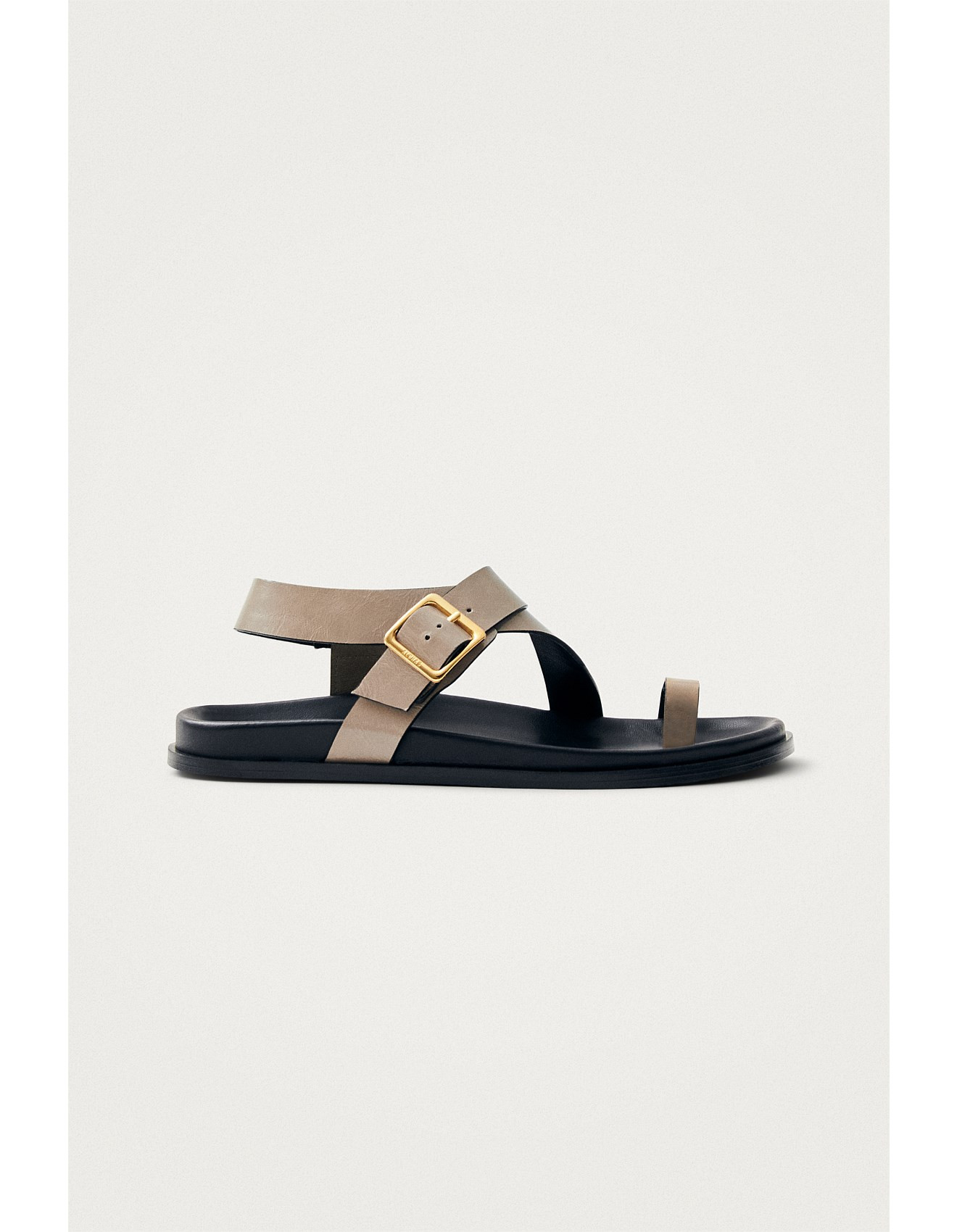 Women's Siren Onix Stone Beige Leather Sandals | David Jones (Australia & New Zealand)