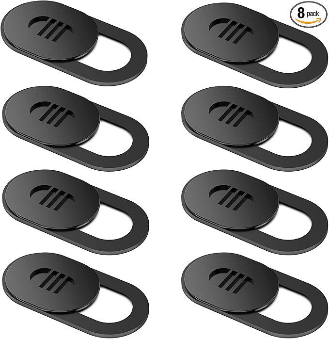 Webcam Cover Slide [8-Pack], Ultra-Thin Web Camera Cover, Laptop Camera Cover Slide for MacBook P... | Amazon (US)