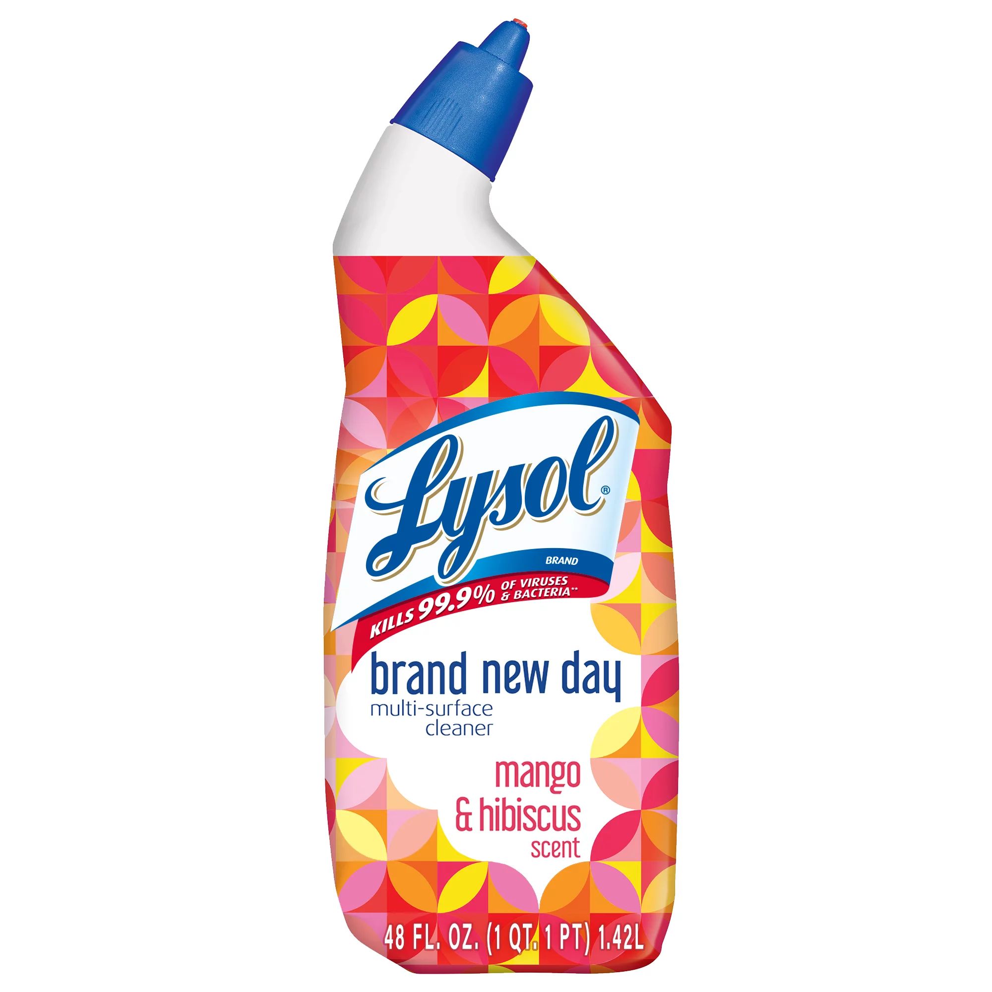 Lysol Toilet Bowl Cleaner, Brand New Day, Mango and Hibiscus, 24oz - Walmart.com | Walmart (US)