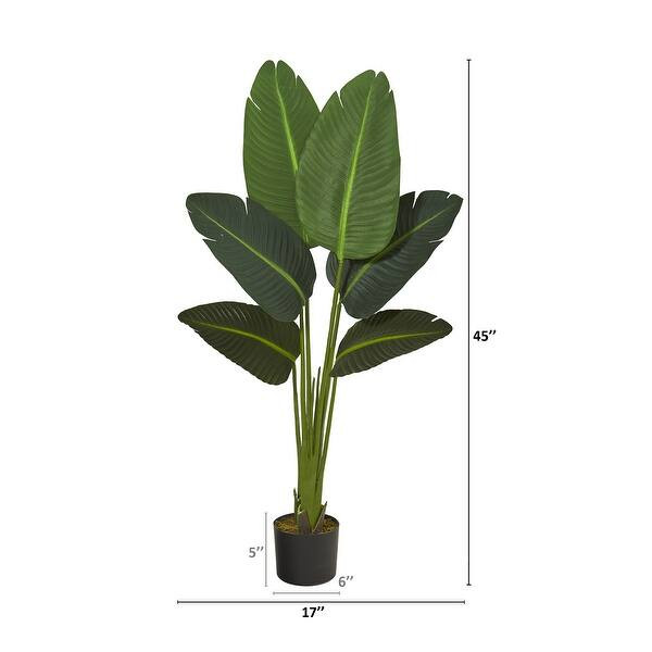 45" Traveler's Palm Artificial Plant (Real Touch) | Bed Bath & Beyond