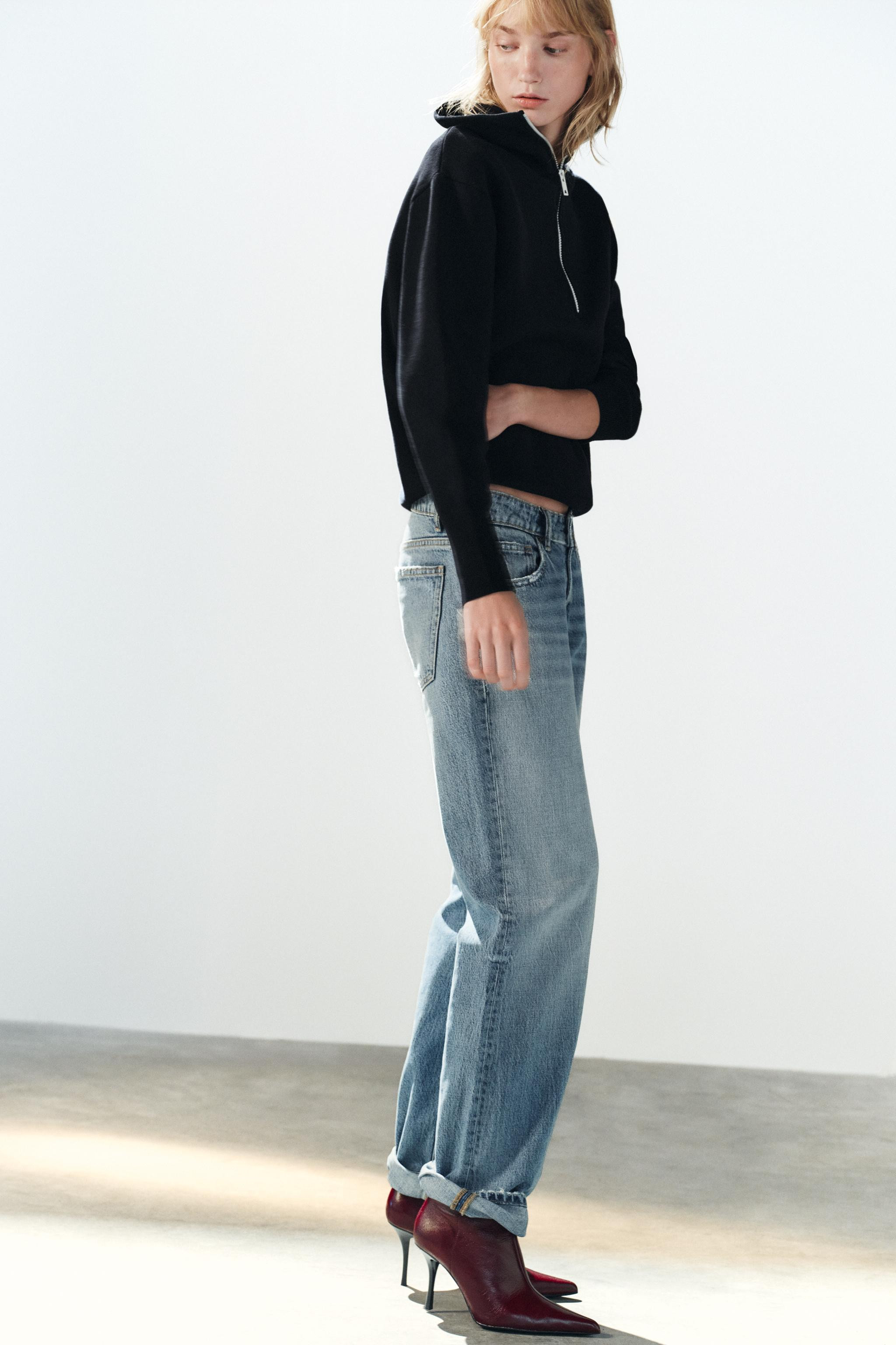 LEATHER HEELED ANKLE BOOTS | Zara UK