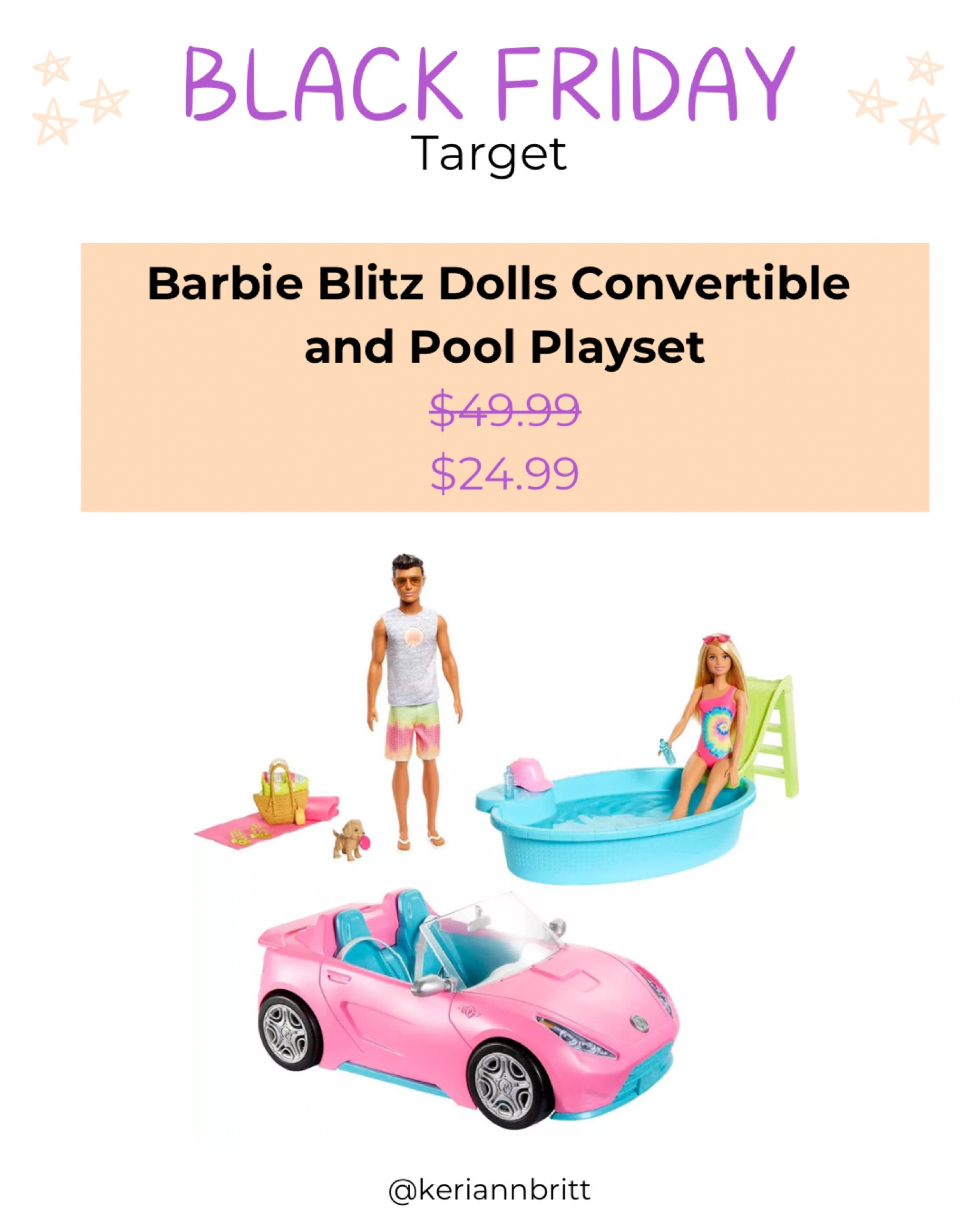 Target Black Friday deals - 50% off Barbie Playset

#LTKCyberWeek #LTKKids #LTKGiftGuide