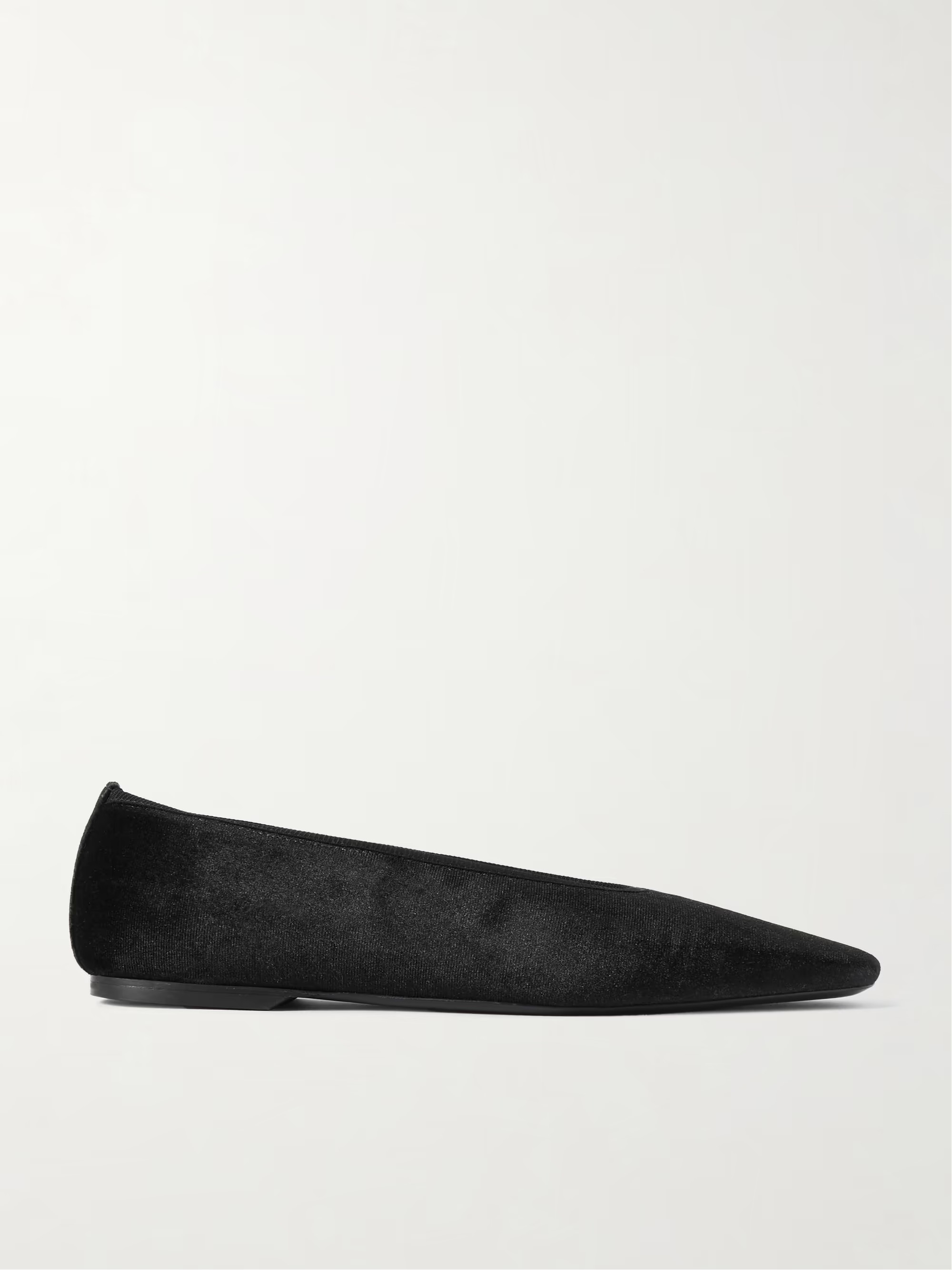 The Minimalist velvet ballet flats | NET-A-PORTER (UK & EU)