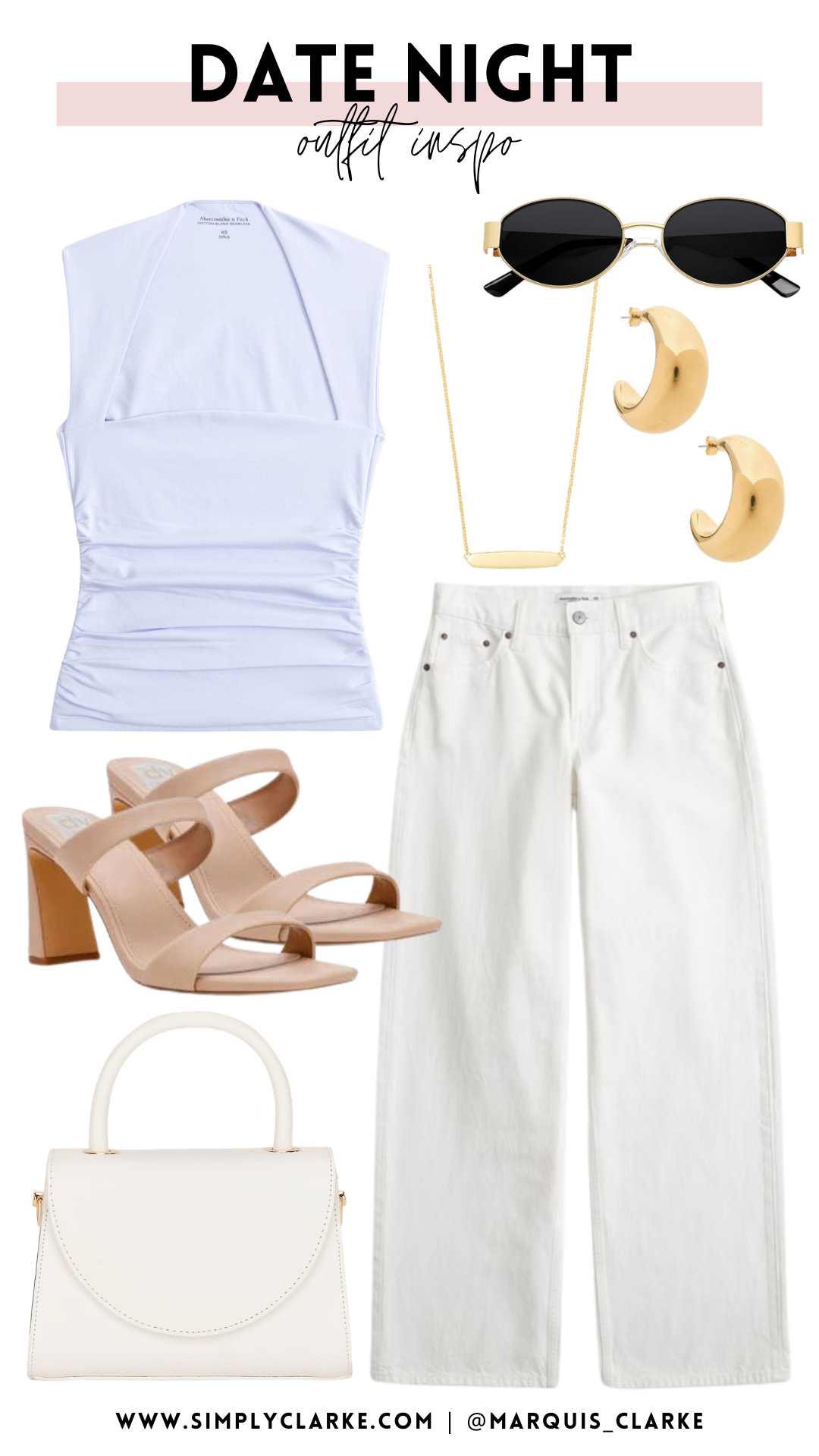 Spring date night outfit inspo! Jeans + heels + a cute top = effortless, flattering, and always a go to!  

 #LTKgrwm #LTKootd #LTKSeasonal