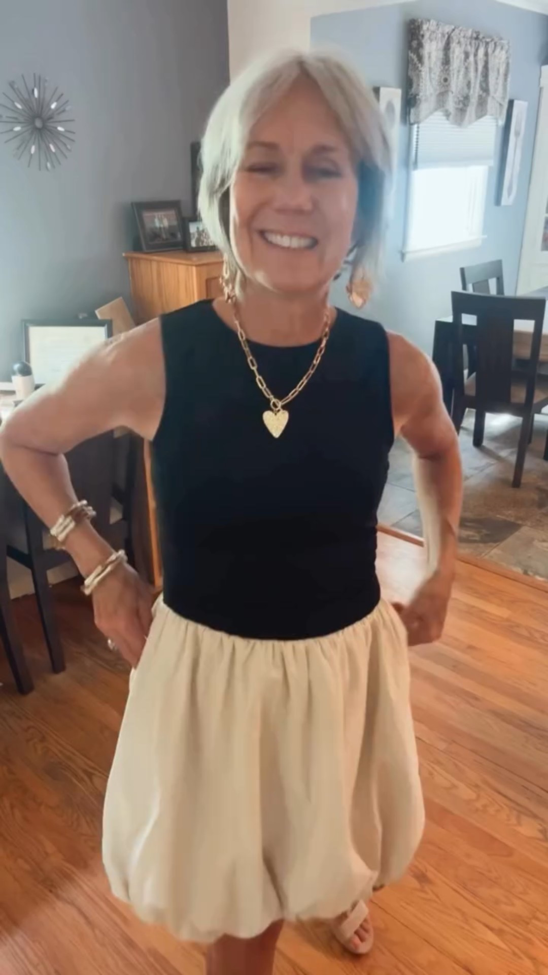 Have you tried a bubble dress yet?  Soooo cute! 

This one has a dropped waist elongating the torso. The top half is perfectly stretchy and the bottom is lined and has just a slight bubble silhouette. There are 9 color options to choose from 👗

Keep it casual with a denim jacket or dress it up with some  jewelry and heels. 👠 

How to buy ⬇️

✔️Comment SHOP and I will DM the link 
✔️Check my stories for the direct link
✔️Shop my Amazon Storefront linked in bio
✔️Link will be added to July Highlights 

🙏 Thank you so much for being here 
❤️ Follow for fashion, fitness and fun

#amazonfashion #casual #amazon #casualchic #fashionover40 #wearyourwardrobe #fashionover50 #outfitinspiration #ageless #summerstyle #over40 #over50 #amazonfashionfinds #styleinspo #fashionblogger#over40fashion #summer #kirundo 
#over50fashion #ootd #affordablefashion

Fashion, fitness, casual clothing, summer styles, lounge sets, pants, tops, women’s clothing, dresses, shorts, vacation wear, beach styles, amazon