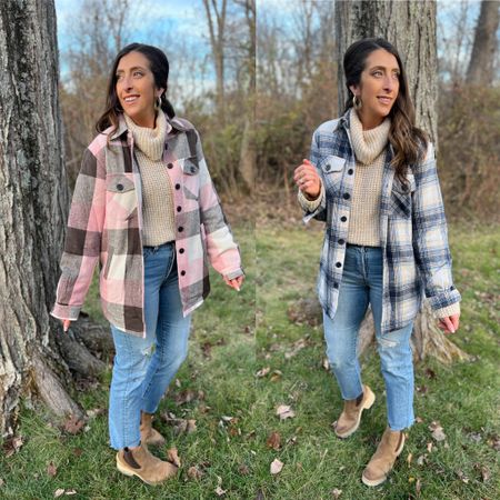 Obsessed with these quilted lined plaid shackets! Under $40 and could totally pass for a winter coat mild days. So many color options and perfect for layering!



#LTKstyletip #LTKunder100 #LTKsalealert