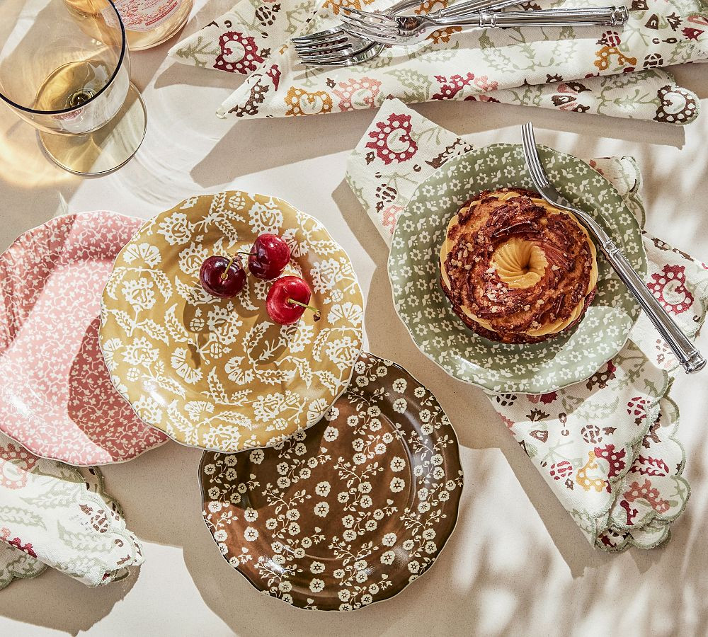 Julia Berolzheimer Goldie Appetizer Plates - Set of 4 | Pottery Barn (US)