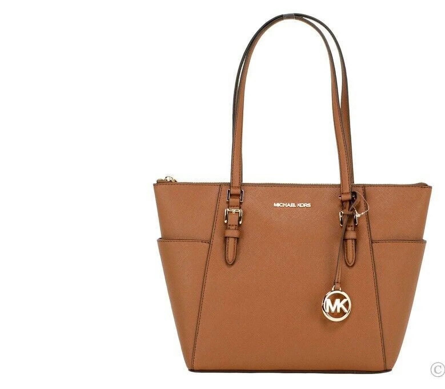 Michael Kors Charlotte Large Top Zip Tote Luggage | Walmart (US)