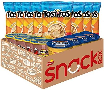 Amazon.com : Tostitos Variety Bite Sized Rounds Salsa Cups Nacho Cheese Cups, Chip and Dip Pack, ... | Amazon (US)
