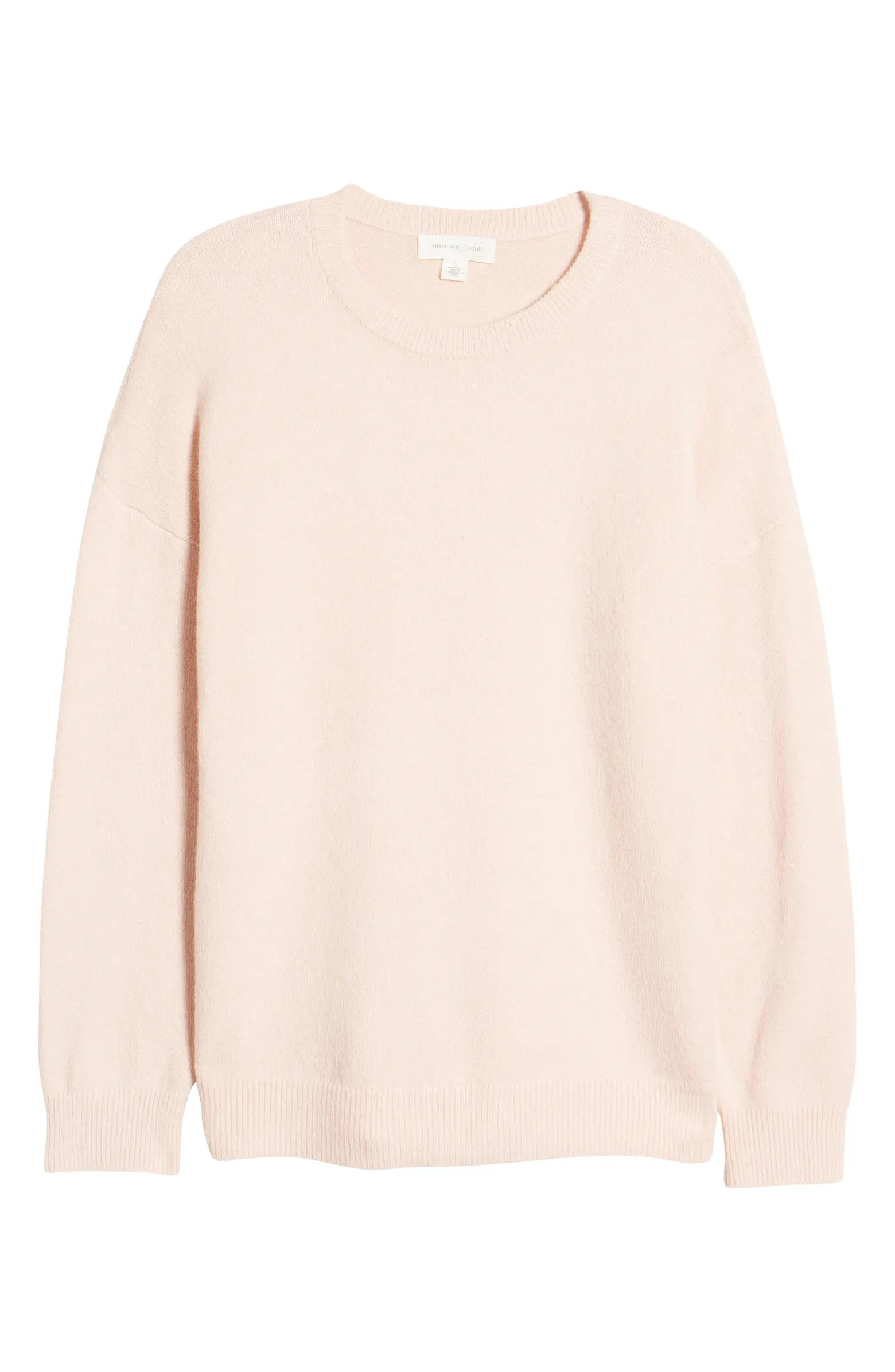 Treasure & Bond Organic Cotton Blend Crewneck Sweater | Nordstrom | Nordstrom