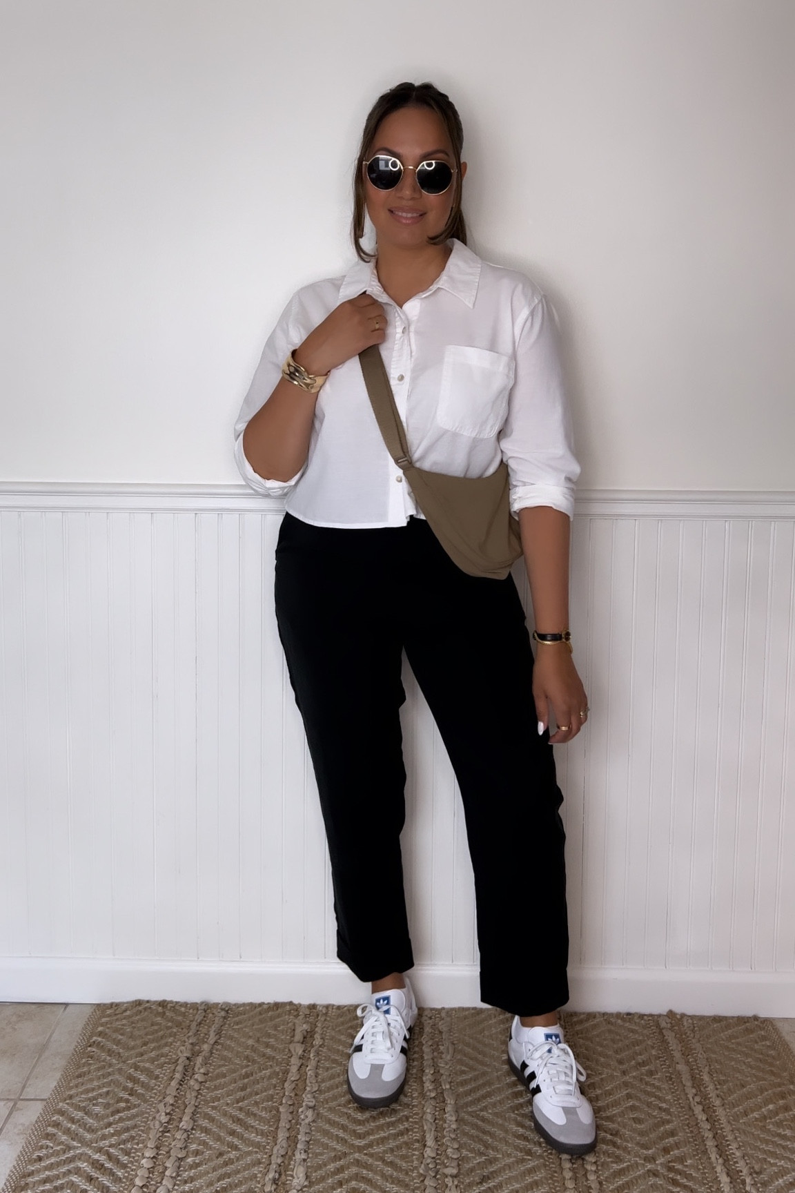 Adidas Samba Outfit Idea

Love this casual linen button down top and black pleated ankle pants from Target. It goes so well with my Adidas Samba sneaker and new nylon Uniqlo purse!

Workwear, casual work outfit, casual Summer outfit, black ankle work pants, white linen work top, nylon bag, round sunglasses



#LTKunder50 #LTKFind #LTKshoecrush