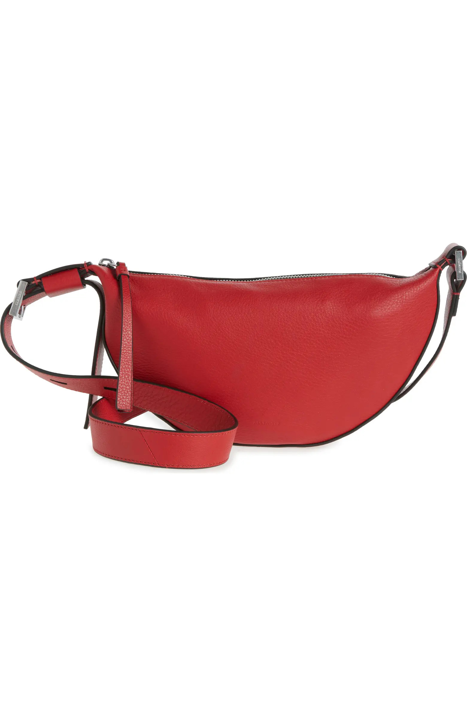 Half Moon Leather Crossbody Bag | Nordstrom