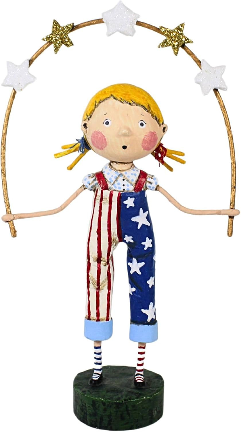 Lori Mitchell Star Spangled Polyresin Patriotic July 4Th USA 13314 | Amazon (US)