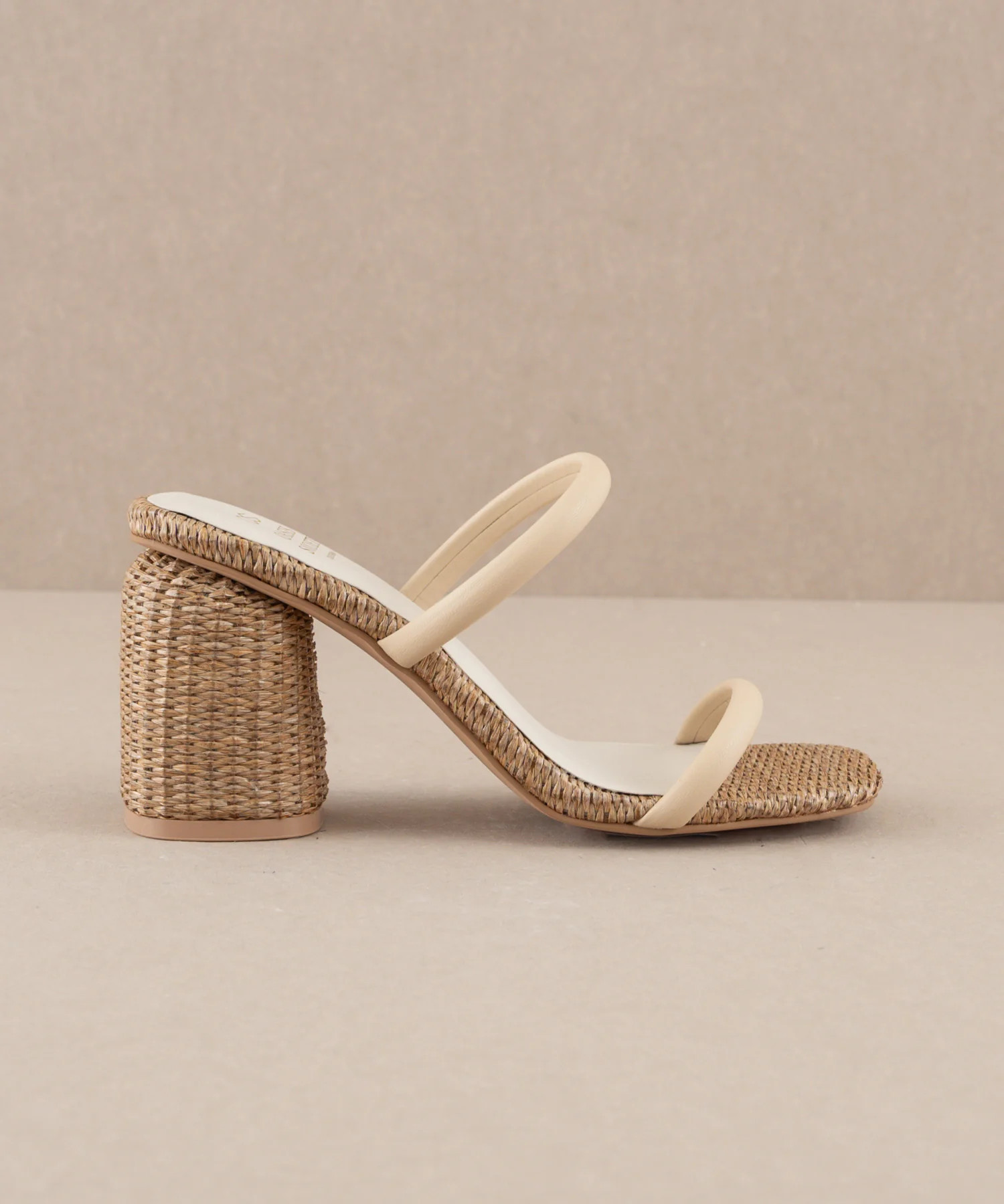 The Margaret | Butter Rattan Heel | Oasis Society