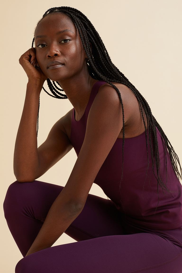 DryMove™ Integral-bra Sports Top | H&M (US + CA)