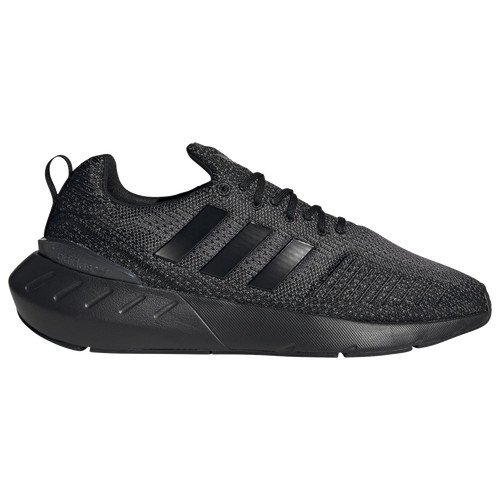 adidas Swift Run 22 - Men's Running Shoes - Black / Black / Grey, Size 9.0 | Eastbay