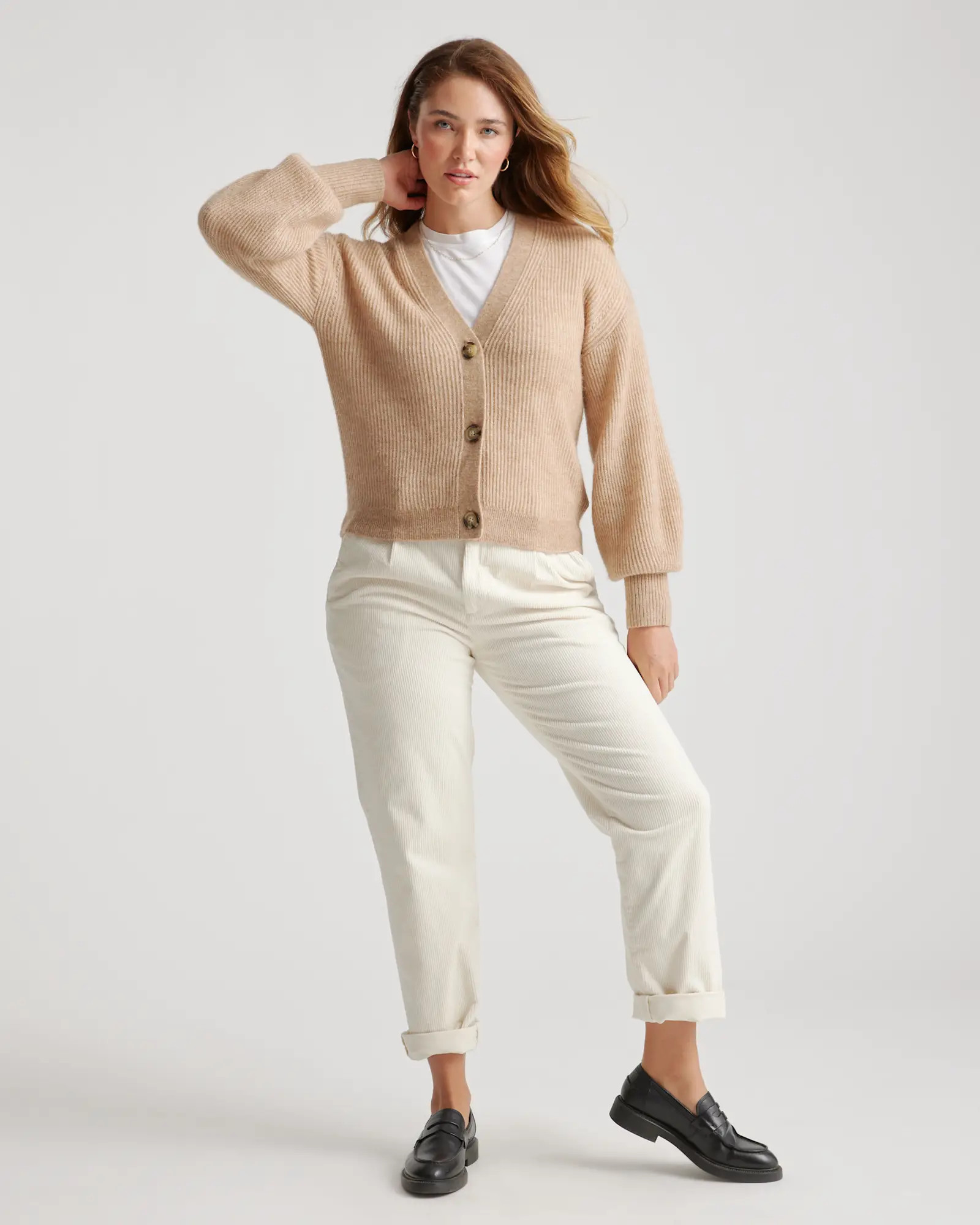 Alpaca Cardigan Sweater | Quince | Quince