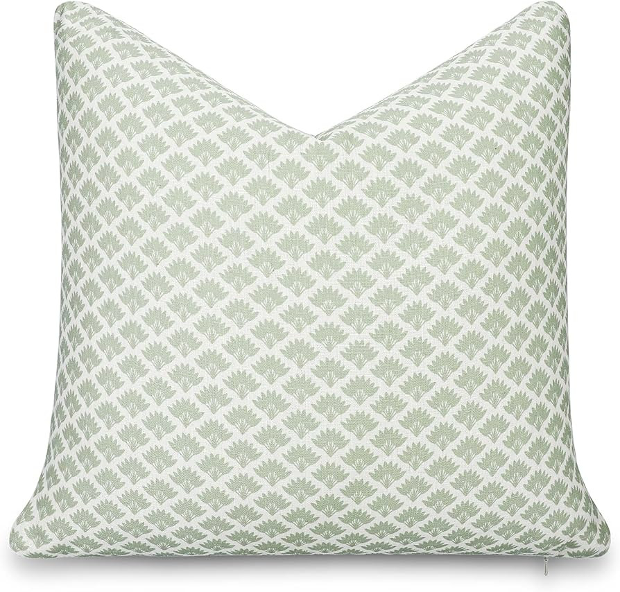 Crumbs Home Modern Farmhouse California Casual Indoor Outdoor Throw Pillow Cover, 20"x20" Water R... | Amazon (US)