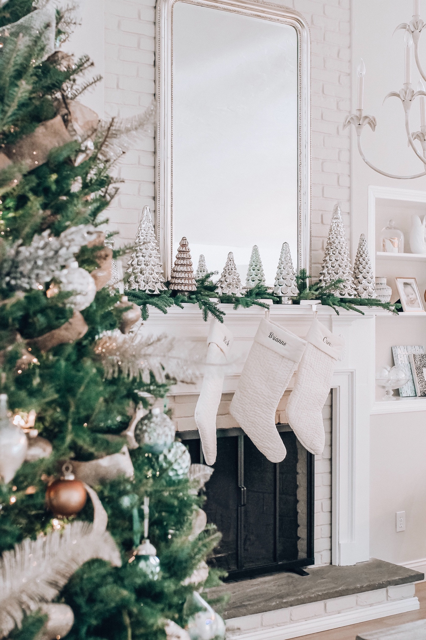 Holiday decor 
Linking my new flocked, pre-lit Christmas Tree 9 feet for $499!

This is the best one l've found and it's beautiful. Also comes in a 7.5 size for less $. My quilted monogrammed stockings are the large size.

#fauxtree #christmastree #flockedtree #flocked #christmas #christmasdecor

Flocked tree, artificial Christmas tree, Christmas decorations, king of christmas, snowy tree, green Christmas tree, white Christmas tree, bedroom, home, decor, holiday decor, ornaments, stockings, pastel holiday, white holiday decor, bottle brush trees, pink decor, white Christmas 

#LTKSeasonal #LTKHoliday #LTKhome