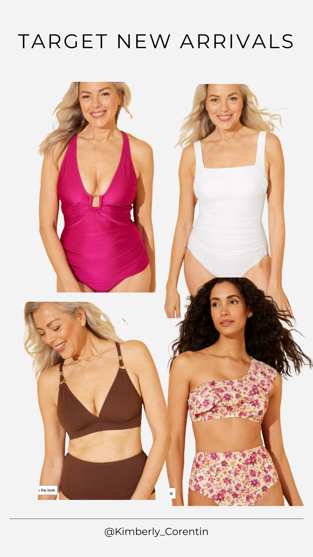 Target new arrivals are here and I’m loving these vibrant bathing suits and this white point piece swimsuit! 

Summer outfits, swimwear, swim suits, bathing suits, brown bathing suits, pink one pieces, pink swimsuits, white swimsuit, white bathing suit, white one pieces

#LTKSwim #LTKOver40 #LTKTravel