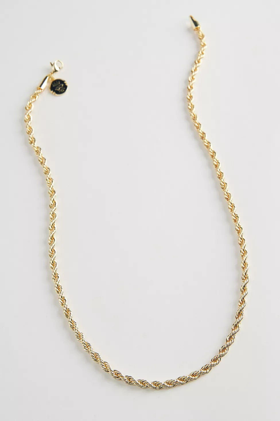 King Ice 5mm 14K Gold Rope Chain Necklace | Urban Outfitters (US and RoW)