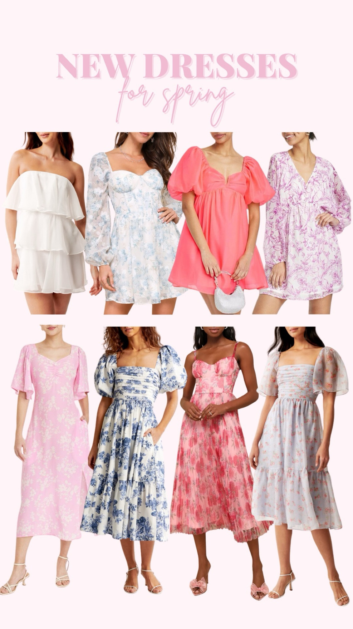 Cute new dresses for spring 🌸💗 spring dress / spring dresses / spring outfit / spring outfits / floral dress / floral dresses / Abercrombie spring dresses / target spring dresses / lulus / target fashion / baby shower dresses / spring fashion / new arrivals 

#LTKstyletip #LTKfindsunder100 #LTKSeasonal