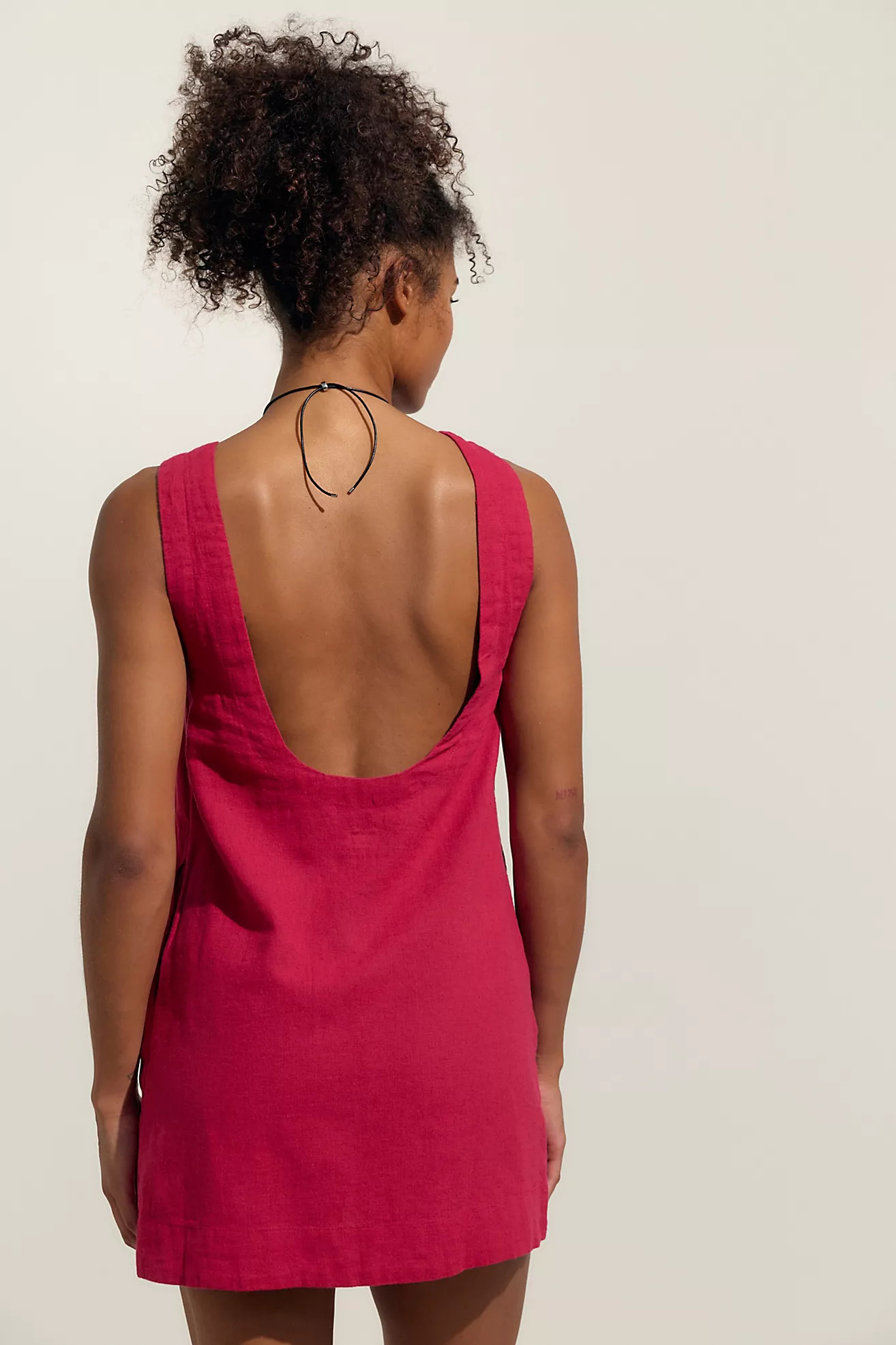 Full Of Sunshine Cotton-Linen Mini Dress | Free People (Global - UK&FR Excluded)