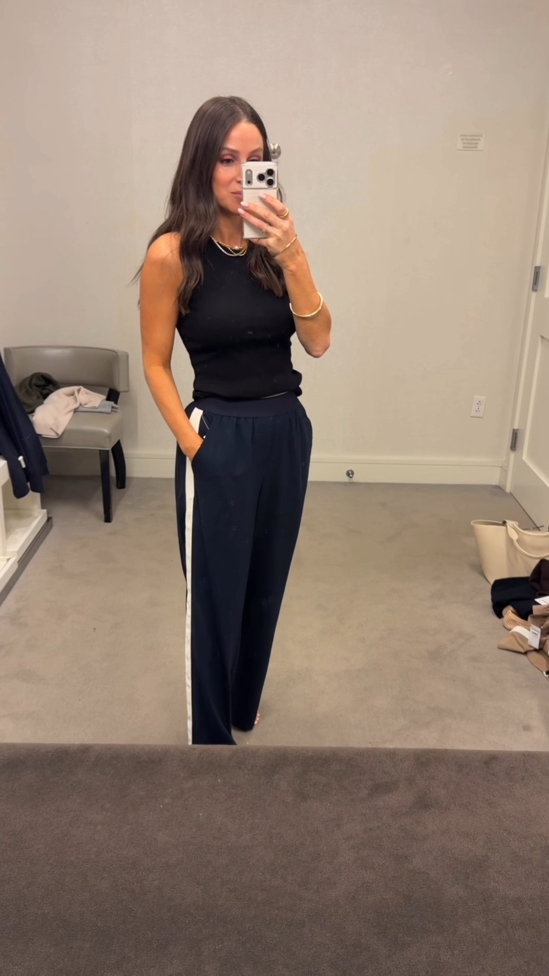 Wow these pants are amazing for the price and come in regular and petite and 2 colors. This is the regular length and I’m 5’5 and a half!

#LTKSaleAlert