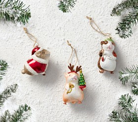 Shatterproof Hamster Ornaments, Set of 3 | Pottery Barn Kids