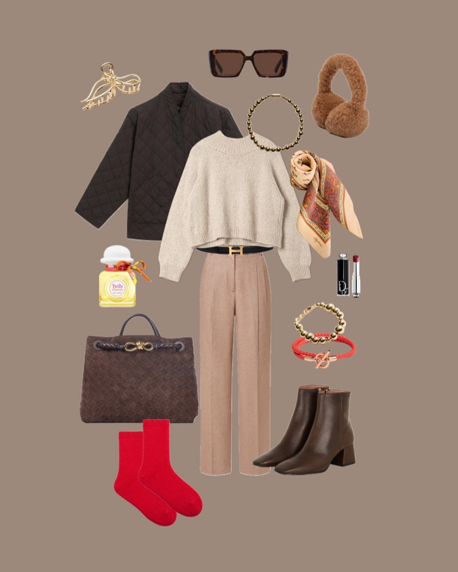 Wendingersweater LIGHT - 
Gestrickt mit Natural Alpaca Pelo in Farbe 05 zusammen mit Silkhair Farbe 18…

Dazu kombiniert - viel Beige und Brauntöne - aber auch ein tolles Orangerot, dass einfach alles aufwertet und ein paar Akzente setzt! 

Die Jacke gibt es schon für 99€ und mutet stark an die leichte Burberry Steppjacke an. LIEBEN WIR! 

Tasche ist… ok… aber wir dürfen träumen richtig?! 

Lipstick und guter Duft - brauchen wir! 

Happy shopping - happy knitting 🤌🏼🫶🏼

#LTKbeauty #LTKworkwear #LTKautumn