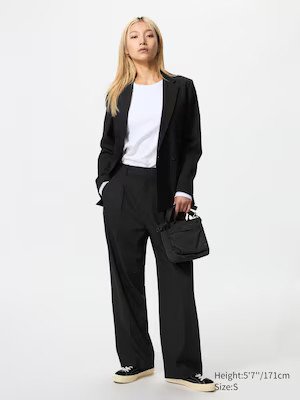 Smart Wide PantsColor: 09 BLACKSize: WOMEN SXXSXSSMLXLXXLCheck my sizeGet help with
finding your ... | UNIQLO (US)