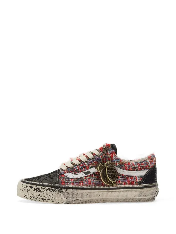 LX Old Skool tweed-panel sneakers | Farfetch Global