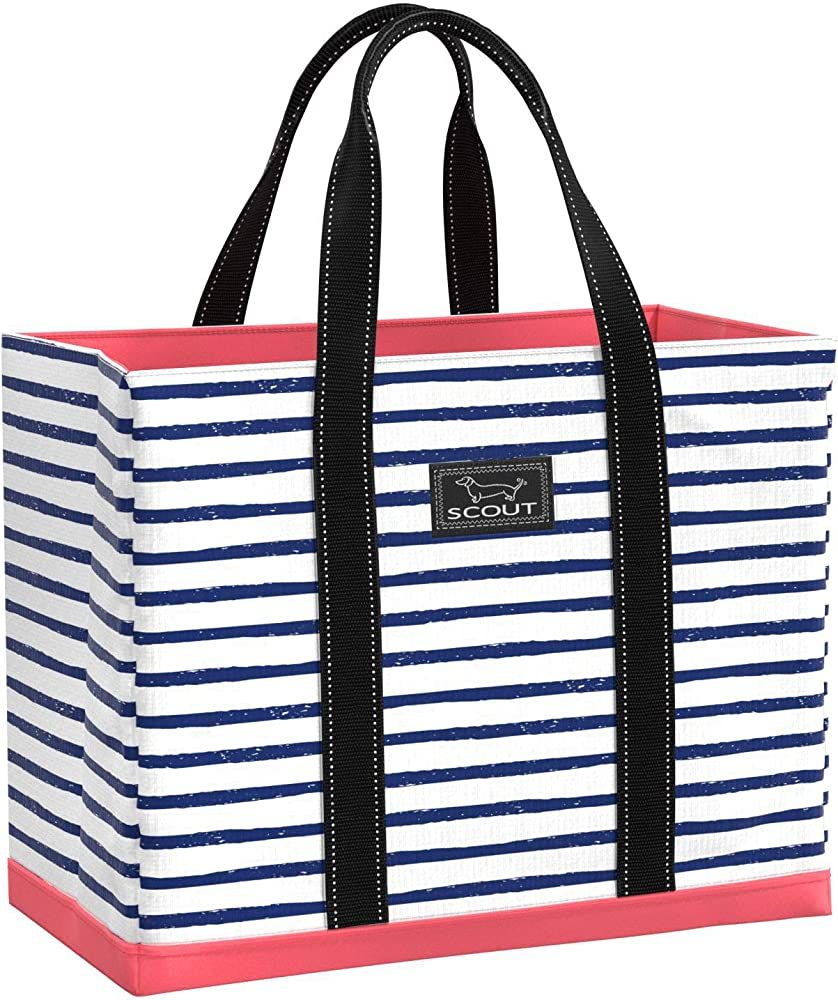 SCOUT Original Deano - Extra Large Utility Tote Bags For Women - Open Top Beach Bag, Pool Bag, Wo... | Amazon (US)