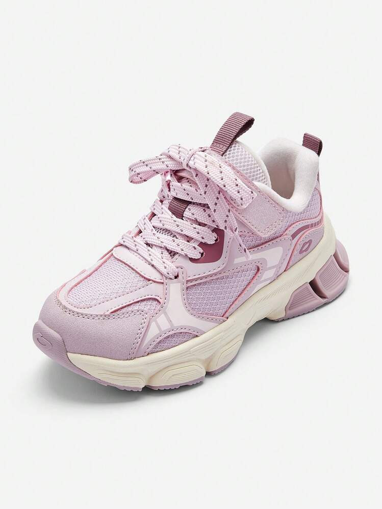 Balabala Kids' Sports Shoes Boys' & Girls' Running Shoes, 2024 Spring/Autumn Breathable Retro Sneakers | SHEIN