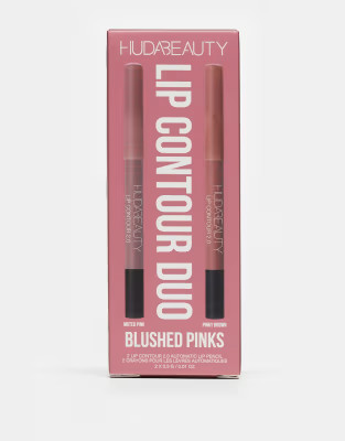 Huda Beauty Mini Lip Contour Duo - Blushed Pinks 21% saving | ASOS (Global)