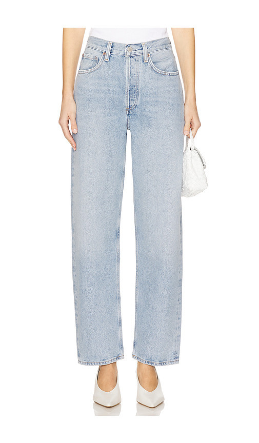 AGOLDE Henson Jeans in Blue. Size 24. Also in 23, 28, 29, 30, 31, 32, 33. | Revolve Clothing (Global)