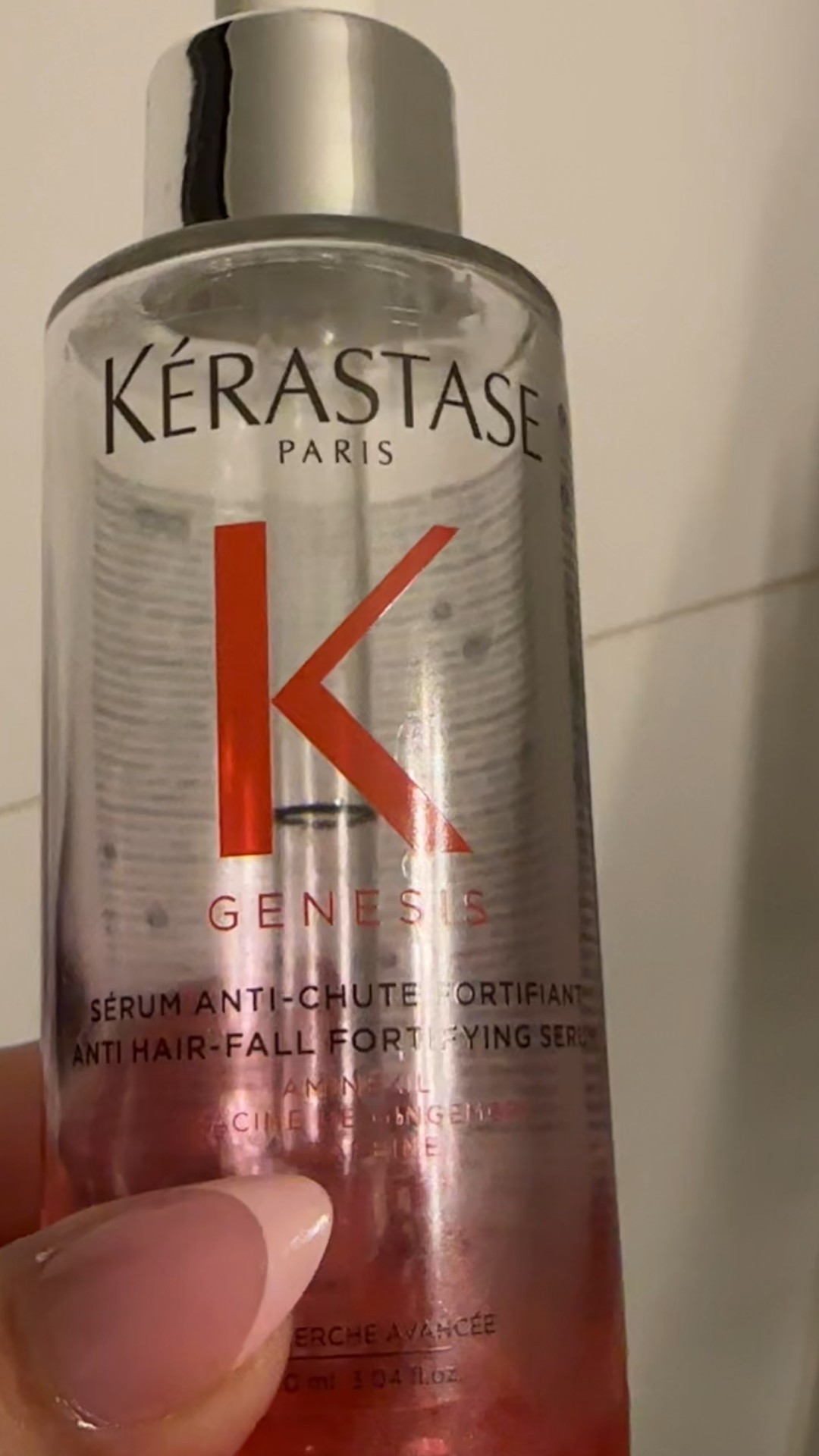 This is the best and simplest hair routine I’ve found after my postpartum hair loss—starting with Kérastase Genesis Serum on the scalp to strengthen and reduce shedding. Favorite empties. Sephora hair cate. Amazing beauty finds. Amazon hair serum. Kerastase Genesis Hair Serum | Daily Strengthening Treatment for Weak or Damaged Hair | Nourishes and Reinforces Hair | Anti-Breakage | Silicone-Free | For Weakened Hair | Serum Fortifiant. 

#LTKBeauty #LTKSeasonal #LTKSaleAlert