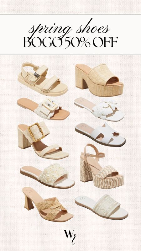 Target spring shoe sale BOGO 50% off 

#LTKstyletip #LTKfindsunder50 #LTKsalealert