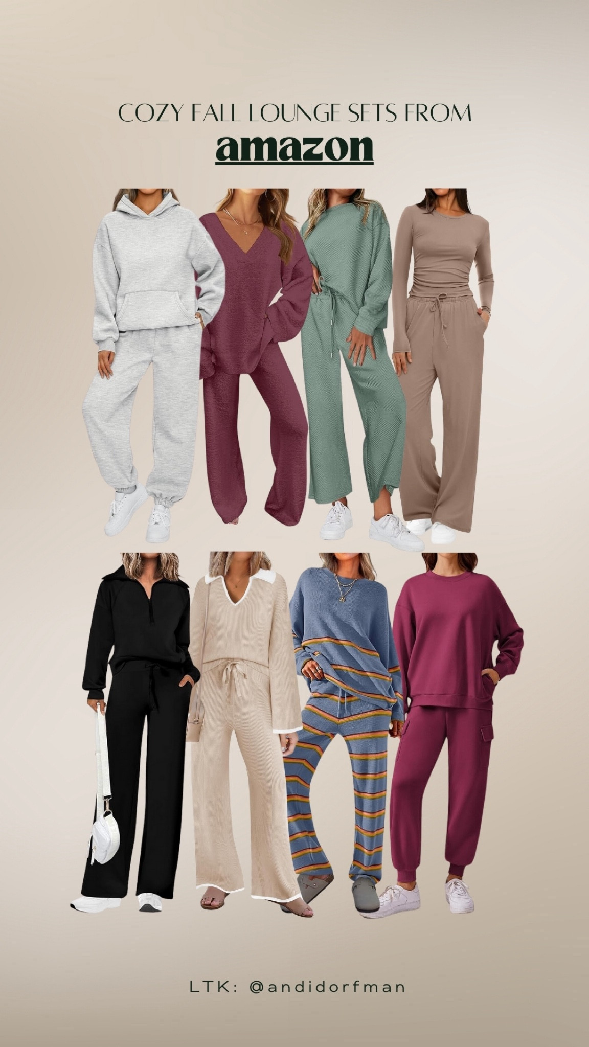 Cozy fall lounge sets from Amazon! 

#LTKSeasonal #LTKActive